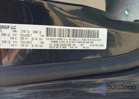 2012 Chrysler Town & Country Touring-L from USA, damaged, VIN 2C4RC1CG6CR314999